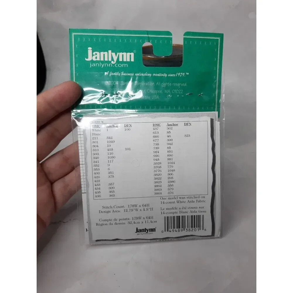 2004 Janlynn's Counted Cross Stitch Just A Chart Bears of Duckport